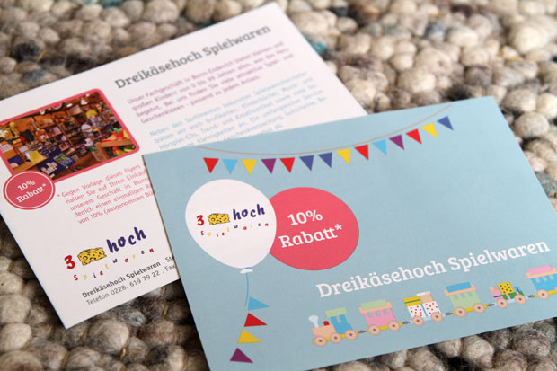 Flyer, Dreikäsehoch Spielwaren